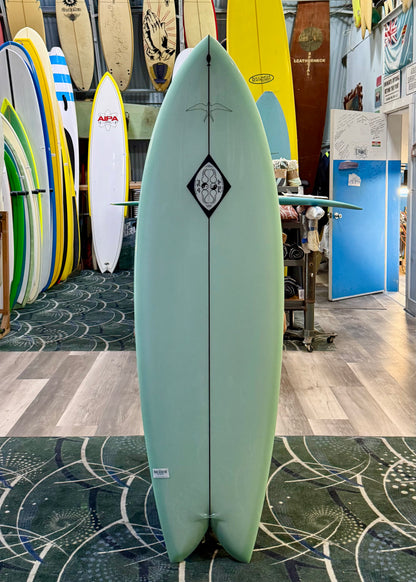 Steve Lis Designs Fish - 6'0 Coke Bottle Resin Tint Gloss & Polish