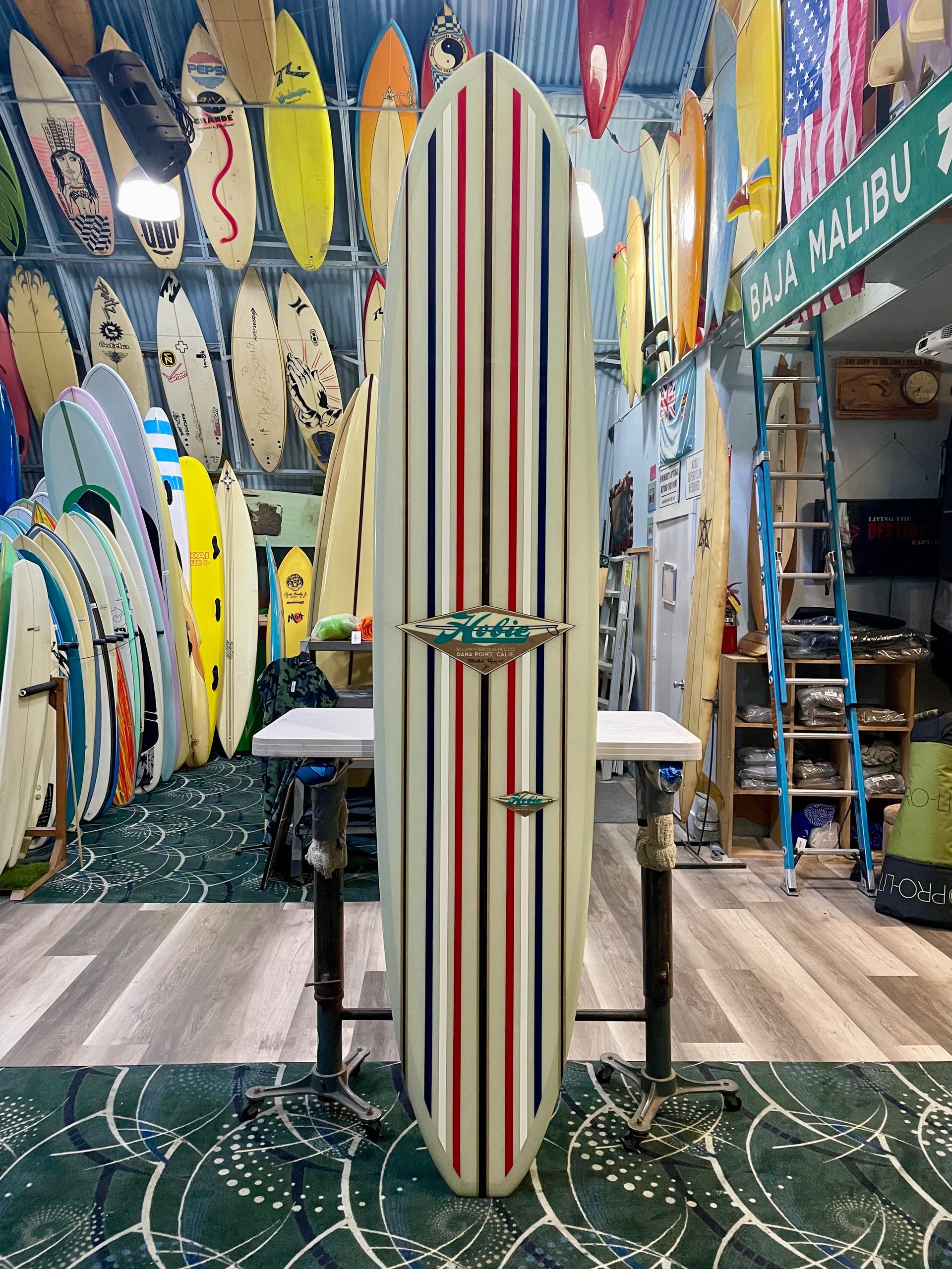 9'6 Hobie The Endless Summer Signed by Mike Hynson – Bird's Surf Shed 9'6 Hobie The Endless Summer Signed by Mike Hynson – Bird's Surf Shed