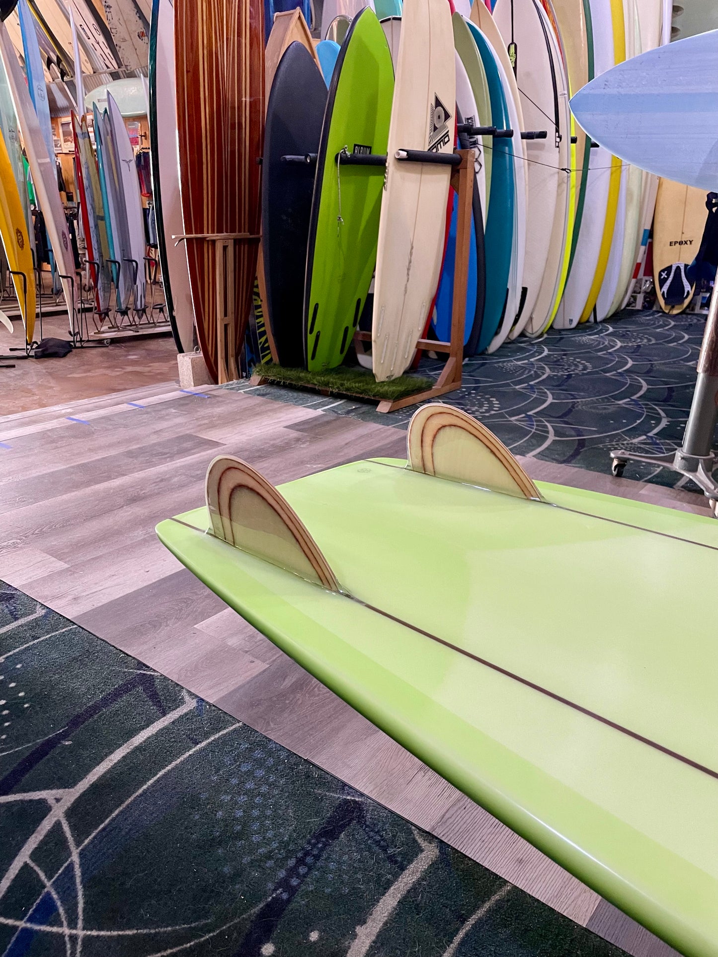 6'7 STEVE MAST HPD MID SIMMONS - LIME BEAN TINT (COMBO POLISH GLOSS)