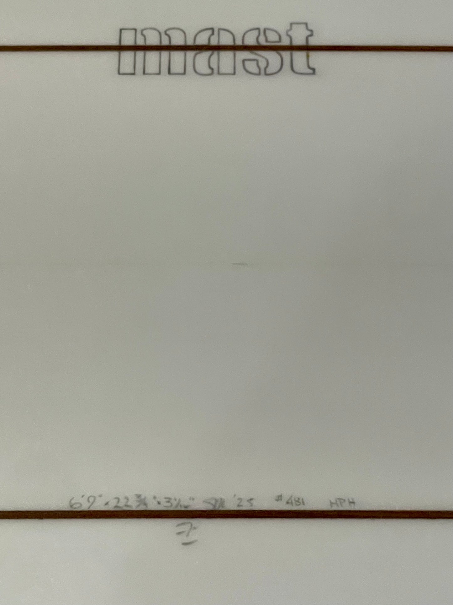 6'9 STEVE MAST HPD MID SIMMONS - COKE BOTTLE TINT (COMBO POLISH GLOSS)