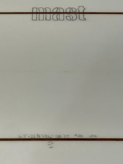 6'9 STEVE MAST HPD MID SIMMONS - COKE BOTTLE TINT (COMBO POLISH GLOSS)