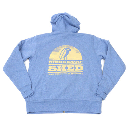 Original Logo Sherpa Zip Hoodie