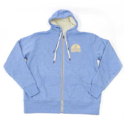 Original Logo Sherpa Zip Hoodie