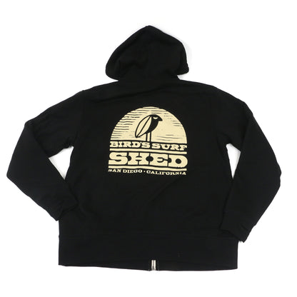 Original Logo Sherpa Zip Hoodie