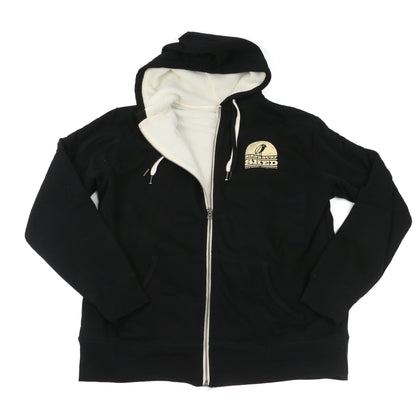 Original Logo Sherpa Zip Hoodie